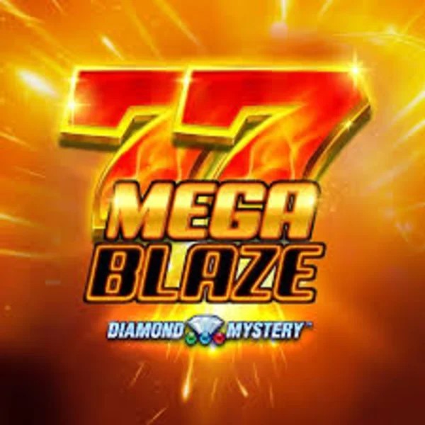 Diamond Mystery Mega Blaze slot logo by Greentube at Hugo Casino