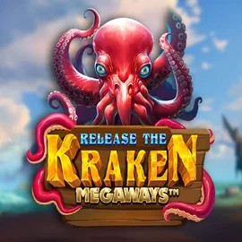 Official Slots logo: Release the Kraken Megaways by Pragmatic Play at Hugo Casino
