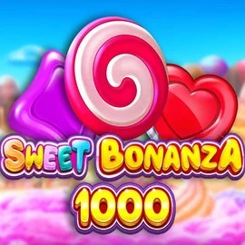 Sweet Bonanza 1000 game by Pragmatic Play – logo hosted on Hugo Casino