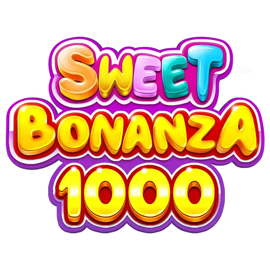 Sweet Bonanza 1000 game by Pragmatic Play – logo hosted on Hugo Casino